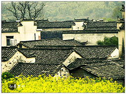宏村景色