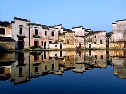 宏村景色