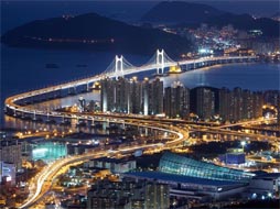 韩国首尔迷人夜色