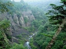 长白山峡谷