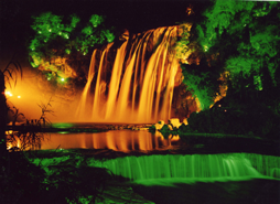 黄果树瀑布夜景