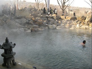 思拉堡温泉泡池图片