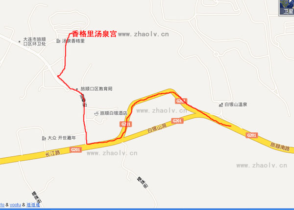 香格里汤泉宫自驾线路图