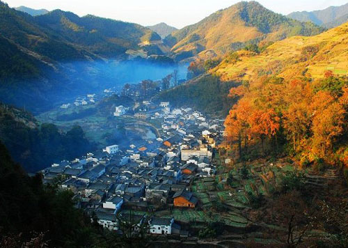 婺源11月秋色