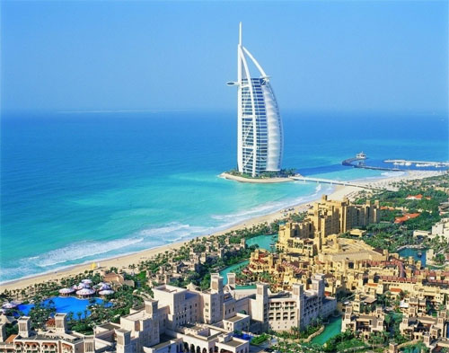 迪拜迷人海滩，7星酒店
