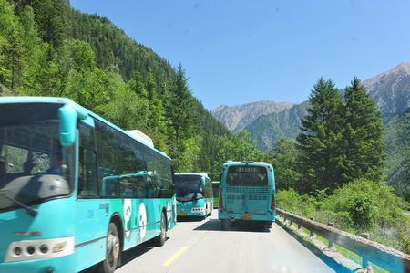 端午小长假九寨沟景区旅游形势喜人